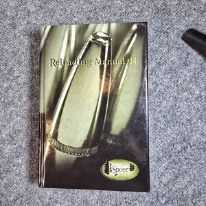 Speer Reloading Manual #14 Book Reference Hardcover